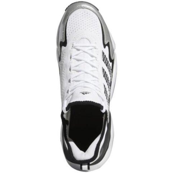Adidas Impact FLX Low Mens Football Training Shoes White Black GX8109 NEW Multi - Picture 3 of 6